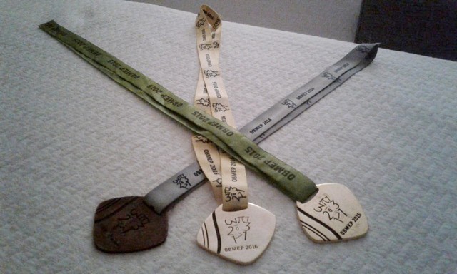 Últimas 3 medalhas comquistadas - Foto: Leonardo Lima/Arquivo Pessoal