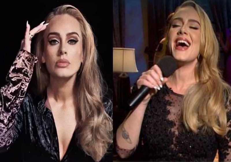 Adele reaparece em público e revela etapas da sua transformação Vídeo