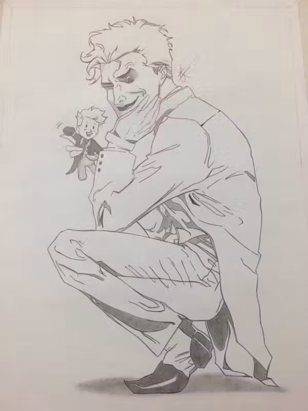 Desenho de Ítalo Oliveira - arquivo pessoal