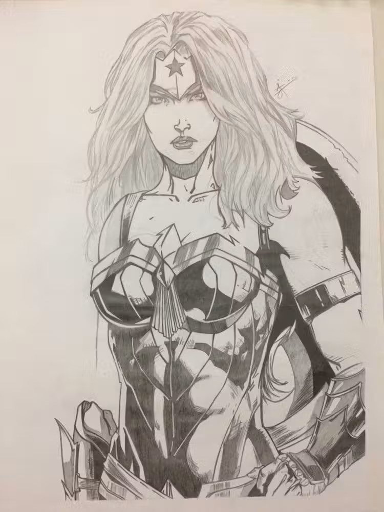 Desenho de Ítalo Oliveira - arquivo pessoal