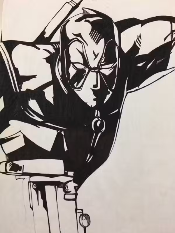 Desenho de Ítalo Oliveira - arquivo pessoal