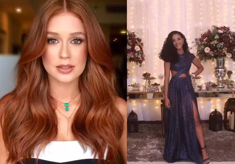 Marina Ruy Barbosa presenteou Anna com o vestido de formatura que ela sonhou - Foto: reprodução Instagram @annacsr29