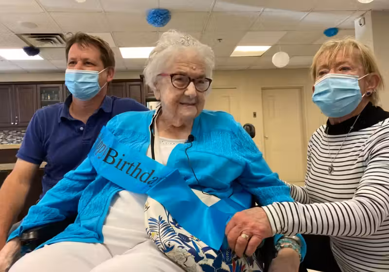 Mãe e filha se reencontram após 80 anos separadas. - Foto: Mark Bochsler/CBC