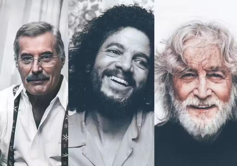 Freddie Mercury, Michael Jackson e John Lennon poderiam estar assim se estivessem vivos, na visão do artista Alper Yesiltas - Fotos: Instagram / @alperyesiltas / Reprodução