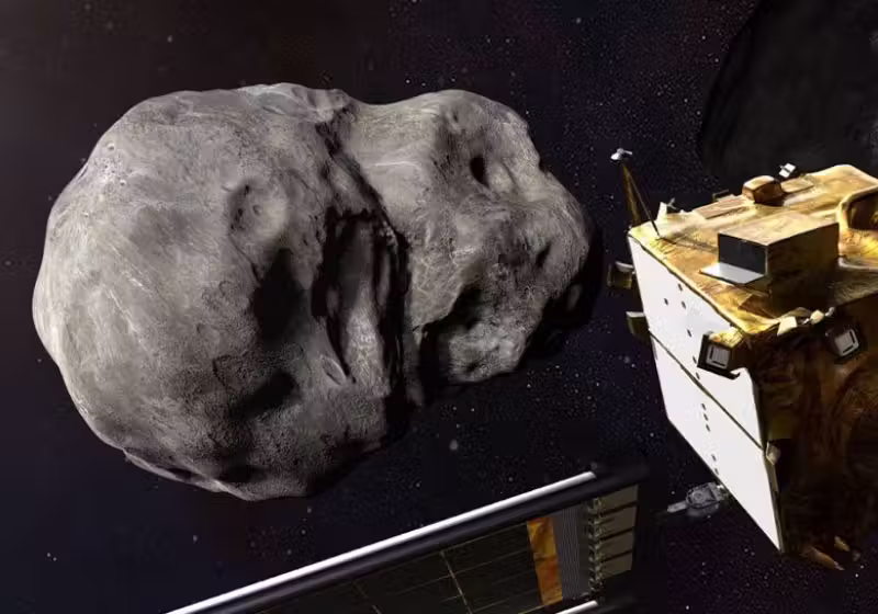 Considerada uma missão suicida, a ação é apenas um teste da Nasa para que no futuro, estejamos preparados para esse tipo de ameaça. Foto: Divulgação/NASA