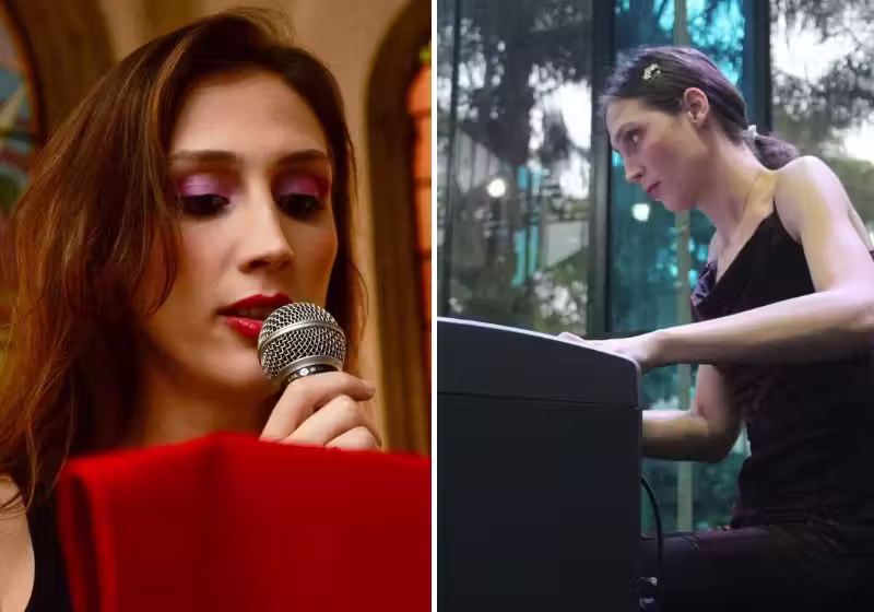 Ela lembra de um professor de canto que ao ouvi-la, falou que ela precisava cantar com voz de homem. Fotos: Redes Sociais