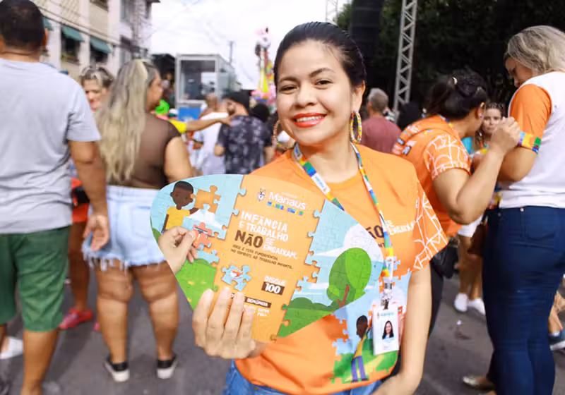 O "Bloco do Disque 100" estará presente nos carnavais de todo o Brasil. Basta ligar e denunciar abusos - Foto: reprodução