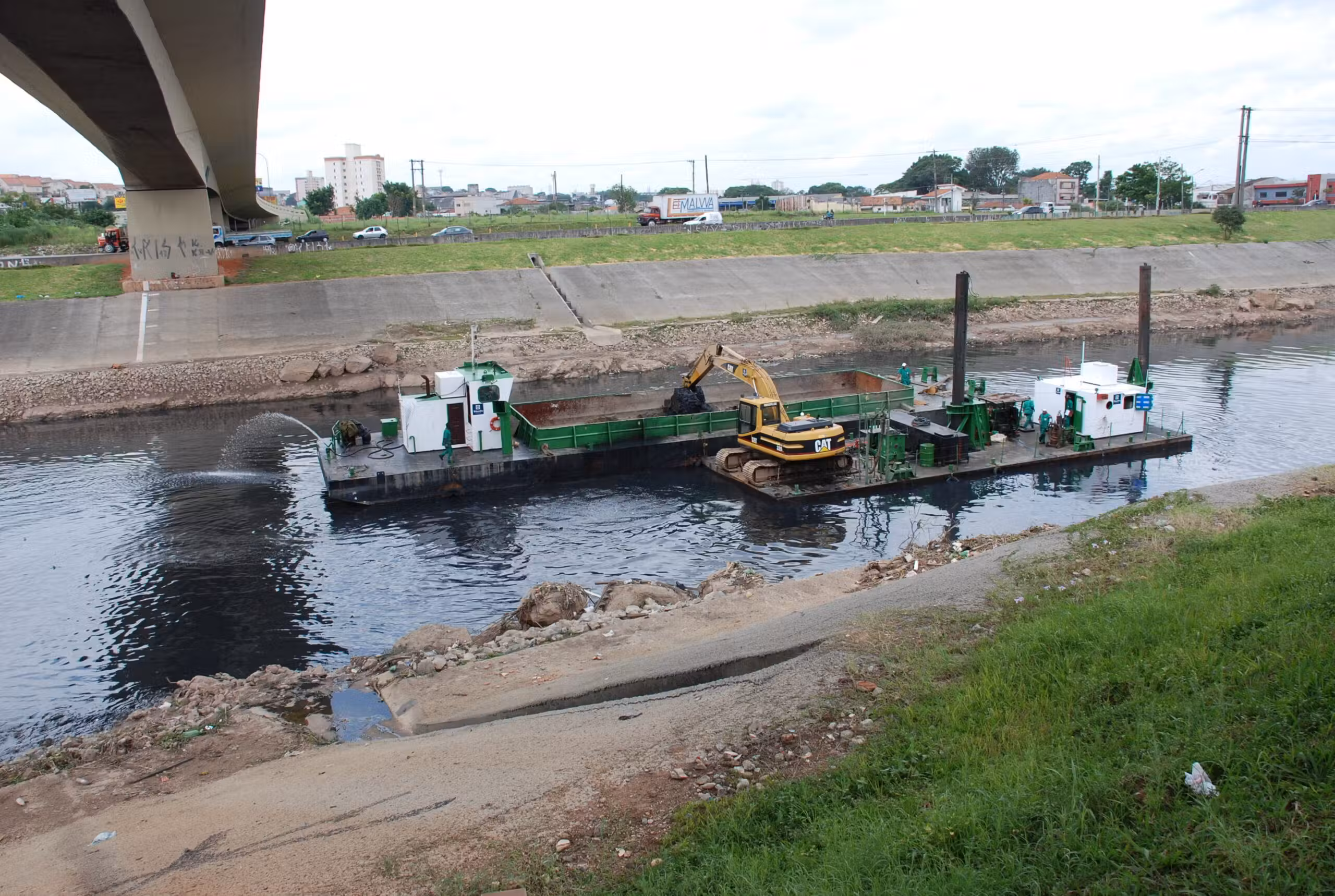 As obras para recuperação do Rio Tietê terão apoio do BID - Foto: reprodução / Gov.Est.SP