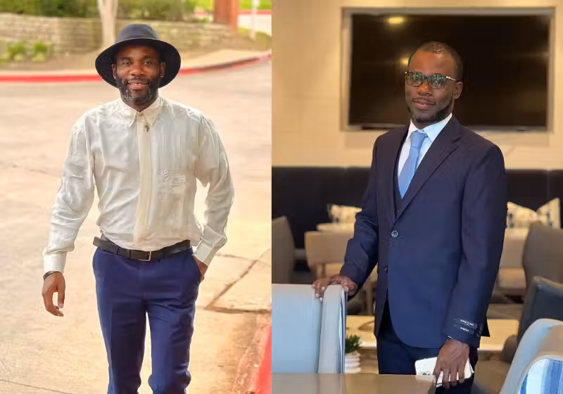 Louison é médico e pesquisador formado pela UFMG e agora o mais novo candidato à presidência do Congo. - Fotos: reprodução Instagram