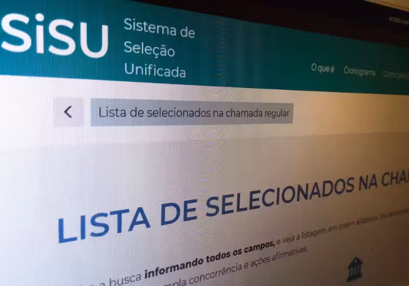 Corra: as inscrições do Sisu terminam amanhã e as provas serão aplicadas em 5 e 12 de novembro. - Foto: reprodução Gov.br