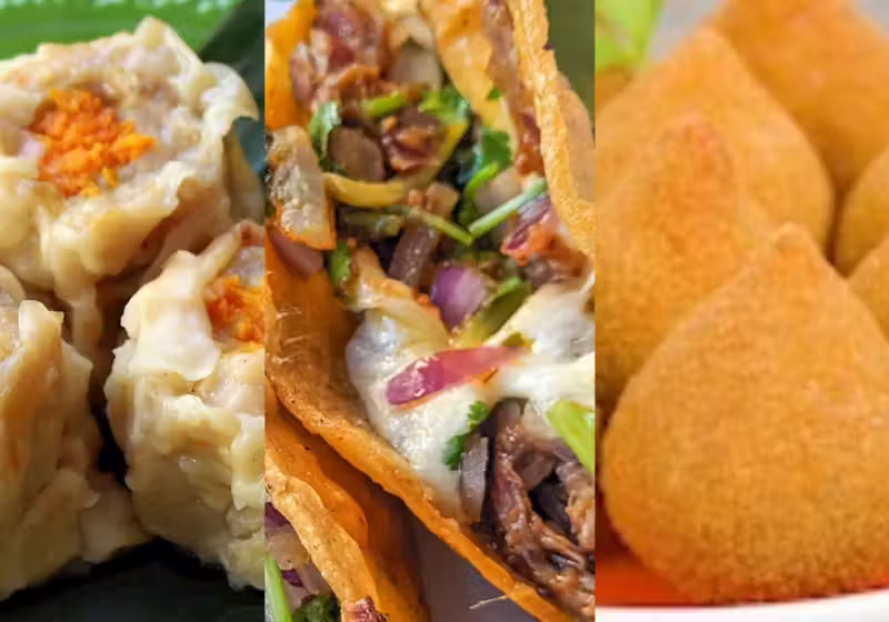A coxinha é a comida que representa nosso país no ranking das melhores comidas de rua do mundo. - Foto: TesteAtlas