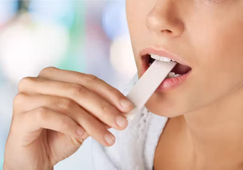 O chiclete antiviral criado na Pensilvânia, teve 95% de eficácia contra a gripe. - Foto: Freepik