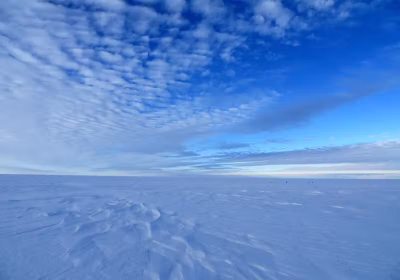 O fato de a Antártida estar se recuperando do derretimento da camada de gelo não significa que há efeitos futuros expressivos, alertam os cientistas. Foto: Universidade de Leeds 