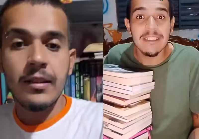 Com uma linguagem jovem, muita espontaneidade e de forma verdadeira, Lucas conquista os seguidores. São mais de 216 mil. Foto: titktokmeninodovicio