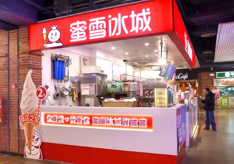 A Mixue, rede de fast food chinesa, vai chegar ao Brasil e criar 25 mil empregos. - Foto: Getty Images