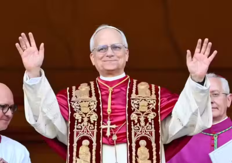 Leão XIV: o novo papa é o primeiro norte-americano a assumir o cargo. - Foto: Foto: Robson Caramano/CNBB