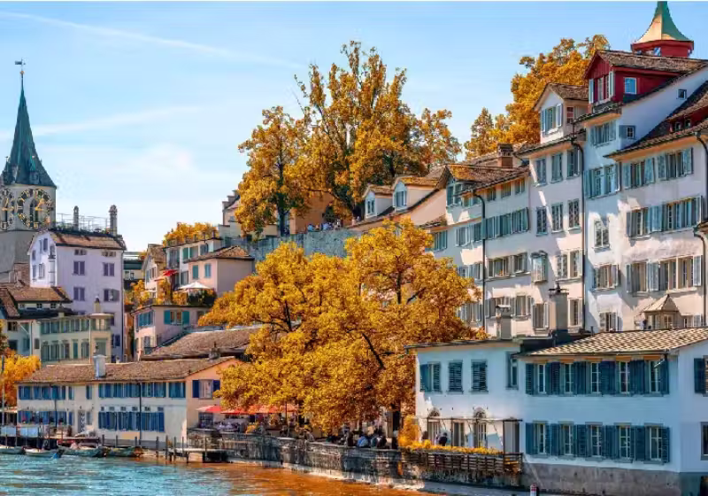 Zurique, na Suíça, está entre as cidades mais felizes do mundo. Foto: Euro Turismo