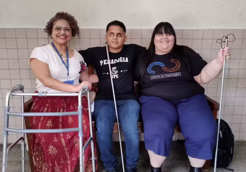 O número de PcDs no ensino superior cresceu no Brasil nos últimos 10 anos. - Foto: Arquivo pessoal