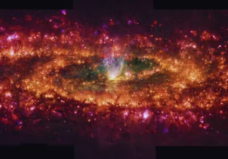 Astrônomos descobriram na Galáxia centenas de novas cores, nunca vistas antes pelo homem. Novos tons incríveis foram capturados pelo telescópio ESO. - Foto: European Southern Observatory (ESO)