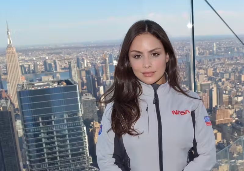 A jovem Laysa, de Minas Gerais, vai ser a primeira mulher brasileira a viajar para o espaço com um astronauta da Nasa. - Foto: @astrolaysa/Instagram