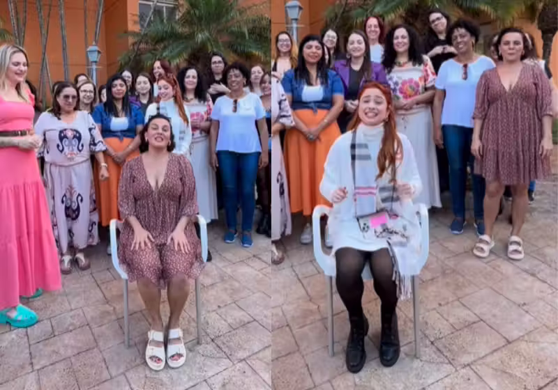 Desquitadas, divorciadas, sem os ex-maridos, elas se reuniram no churrasco divertido e recordaram, às gargalhadas, dos absurdos que foram submetidas e, hoje, são novas mulheres, mais felizes e realizadas. Foto: @Separ.ações