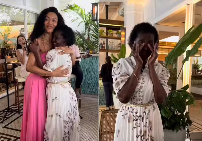 Filha Realiza Sonho Da Mãe Ex-Faxineira De Conhecer O Copacabana Palace No Rio: Veja O Emocionante Vídeo! 2 A filha surpreendeu a mãe, ex-faxineira, e deu um presentão de aniversário para ela: conhecer o tão sonhado Copacabana Palace, no Rio de Janeiro - Foto: reprodução redes sociais