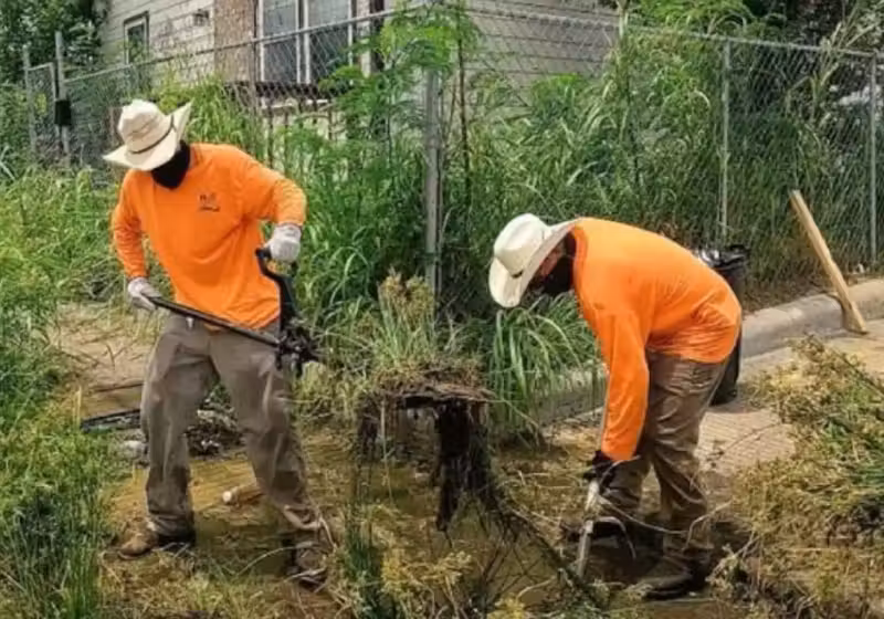 Os irmãos Daniel e Martin usam o dia de folga para ajudar desconhecidos. Eles limpam jardins, fazem reformas, sem cobrar nada e ainda inspiram outras pessoas. - Foto: Sunnyskyz