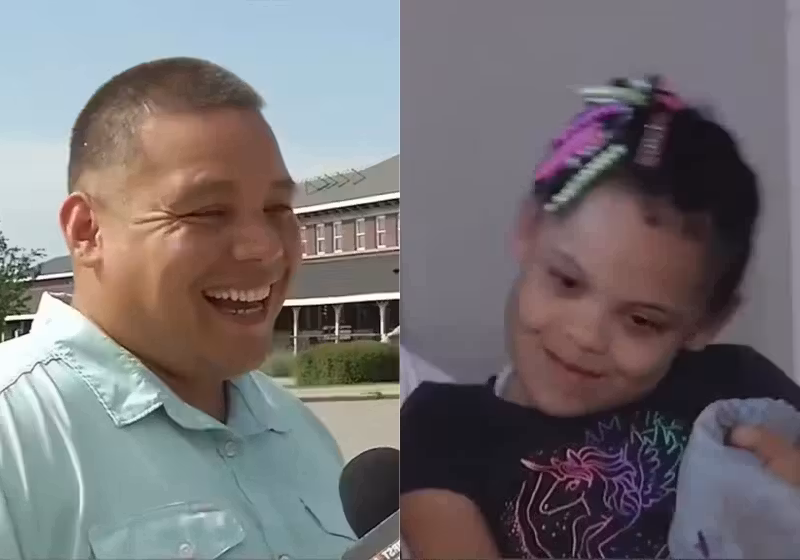 Weldon, um homem que vive nas ruas, se torna um verdadeiro herói e salva uma criança autista, que seria atropelada nos EUA. - Foto: reprodução