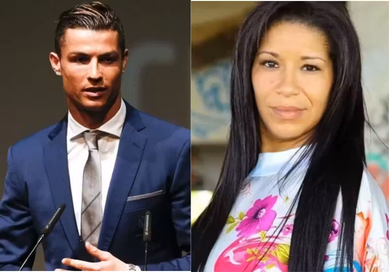 O jogador Cristiano Ronaldo reencontra Edna, a mulher que o ajudou quando ele era jovem e passava fome. - Foto: reprodução