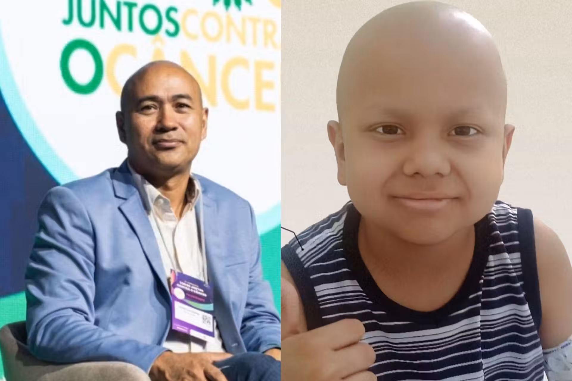 Agenilson Silva, o pai que perdeu filho com leucemia, já ajudou mais de 100 crianças com a doença, levando do Amapá para tratamento em São Paulo. - Fotos: TJCC/arquivo pessoal