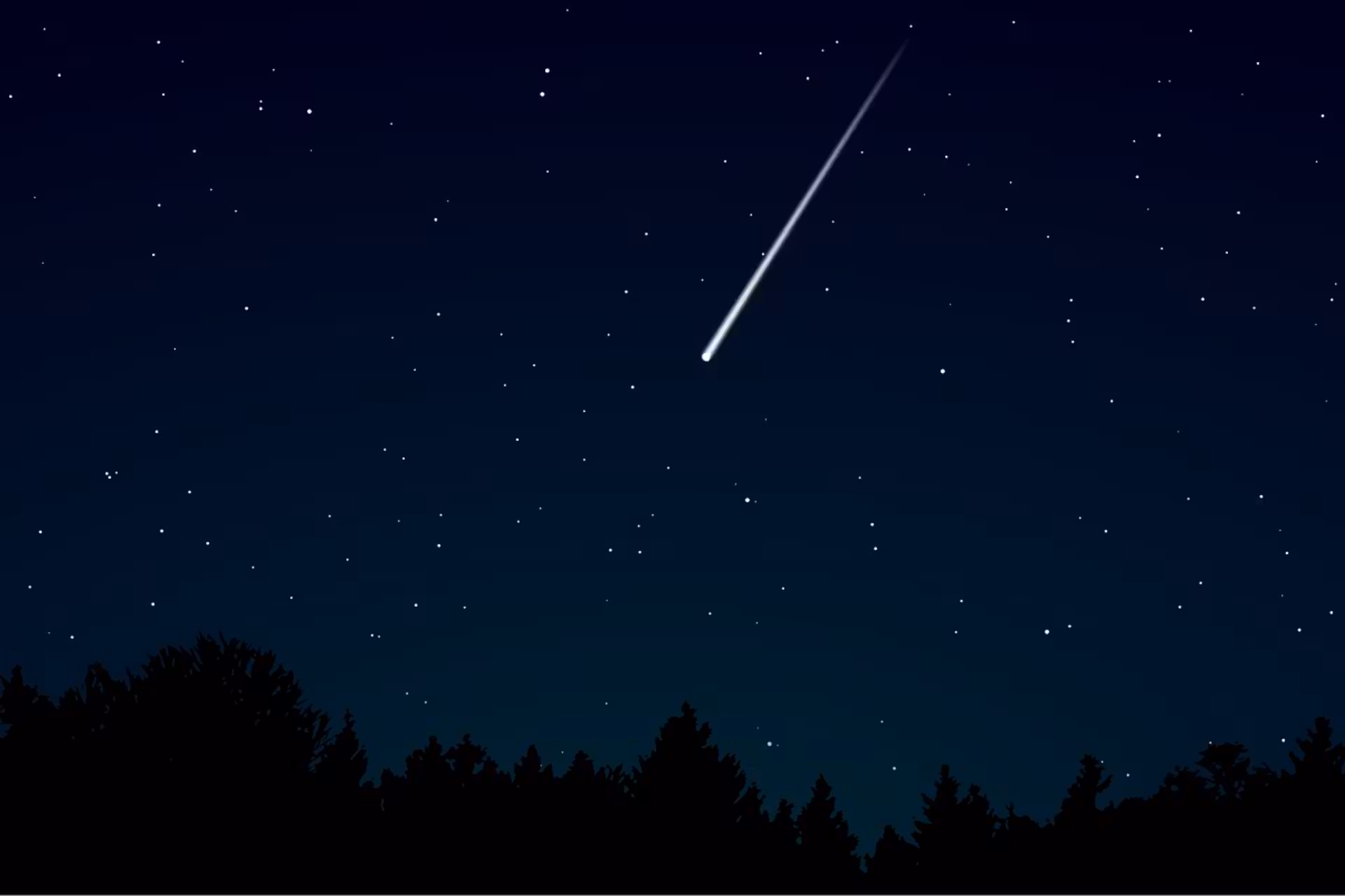 As chuvas de estrelas cadentes vão até dezembro e a primeira já poderá ser vista a partir de sábado, 2 de outubro. Teremos ainda 3 superluas - Foto: OpenClipart-Vectors/Pixabay