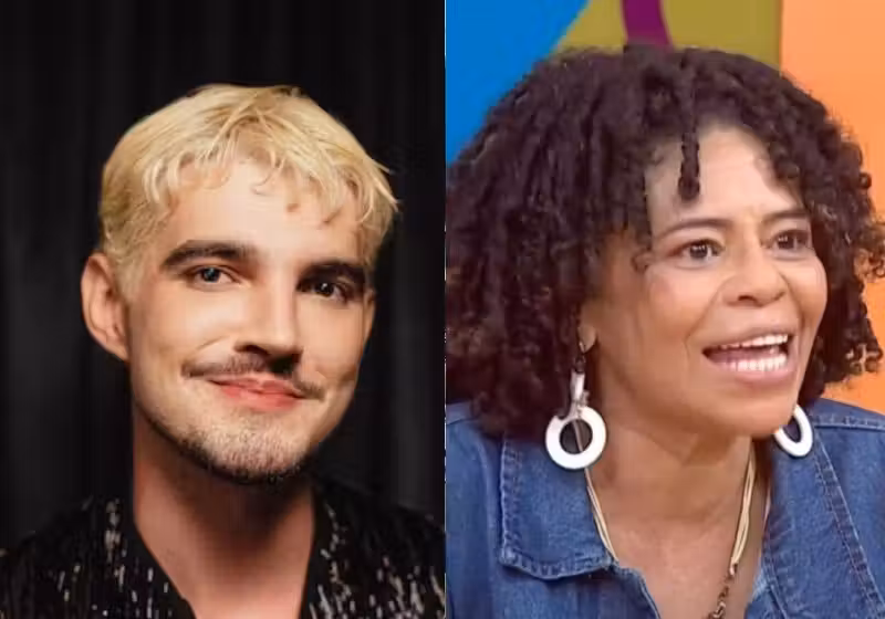 O cantor Jão viu a entrevista de Maria Solange no Sem Censura, da TV Brasil, e se ofereceu para pagar a faculdade de psicologia que ela foi aprovada. - Fotos: reprodução/TV Brasil/redes sociais