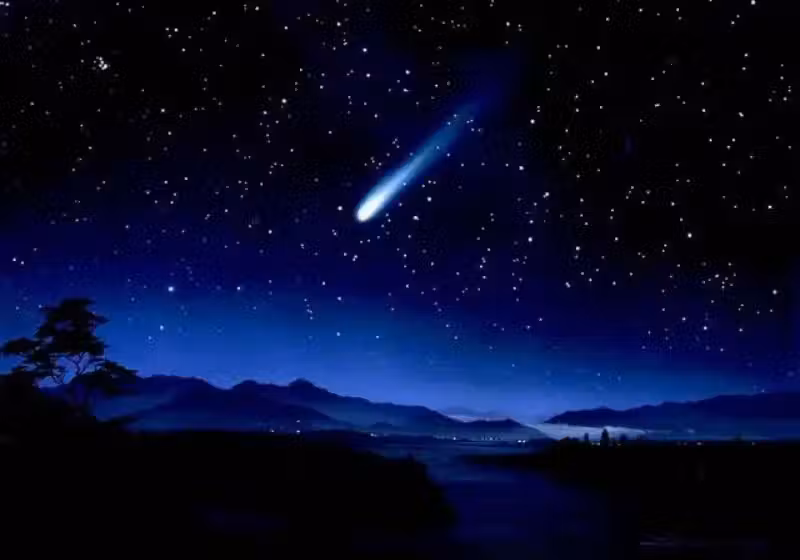 O pico da chuva de estrelas cadentes Oriônidas será às 2h da madrugada desta terça, 21 de outubro. 20 meteoros por hora, segundo a NASA. - Foto: arquivo