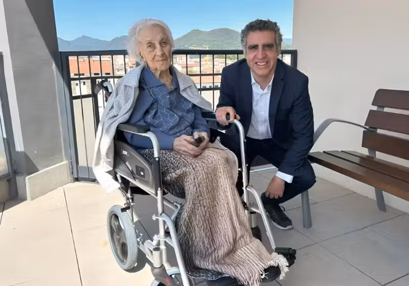 Maria Branyas foi considerada a idosa mais velha mundo e, após pewquisa, cientistas descobriram uma condição rara no DNA dela - Foto: reprodução Metrópoles