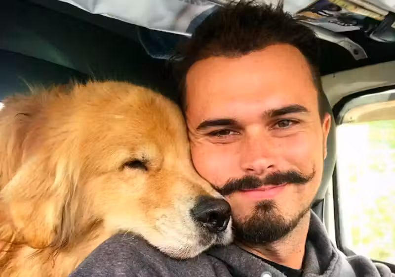 A foto inesquecível dos dois melhores amigos. Foto: @shurastey_