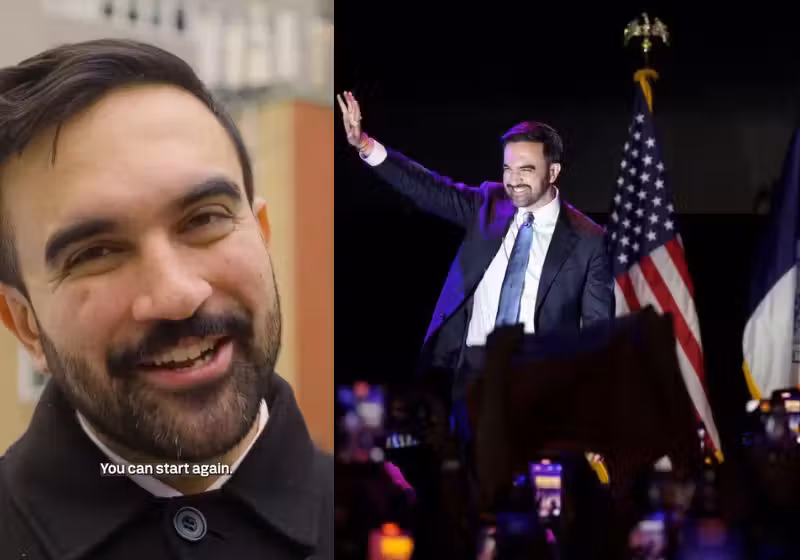 Socialista, o prefeito eleito de Nova York, Zohran Mamdani, tem 34 anos, será o primeiro muçulmano no poder na cidade e também o mais jovem. - Fotos: reprodução/Instagram