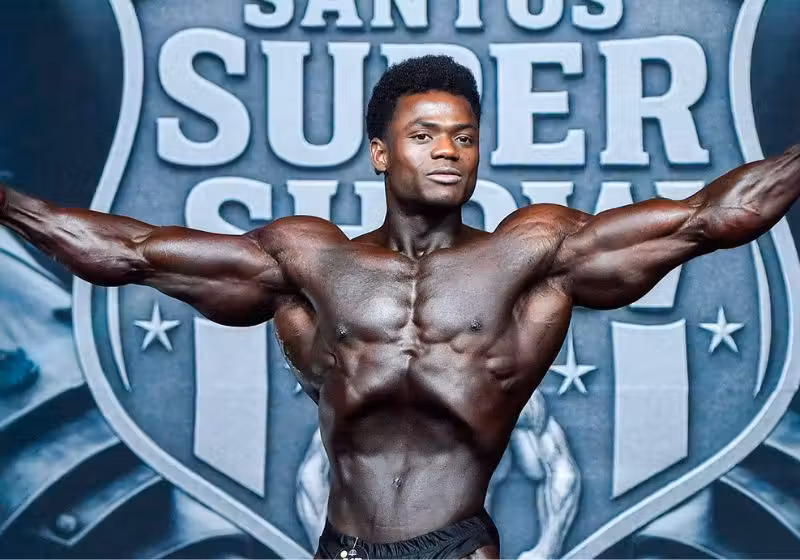 O fisiculturista campeão Rodrigo Pantera foi anunciado como o novo contratado da Shopee para ser embaixador digital da marca e agradeceu. - Foto: divulgação