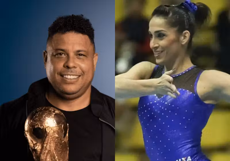 Ronaldo ficou surpreso ao saber que Daniele Hipólito revelou o segredo agora, 20 anos depois. Fotos: CBF/Ricardo Bufolin/CBG