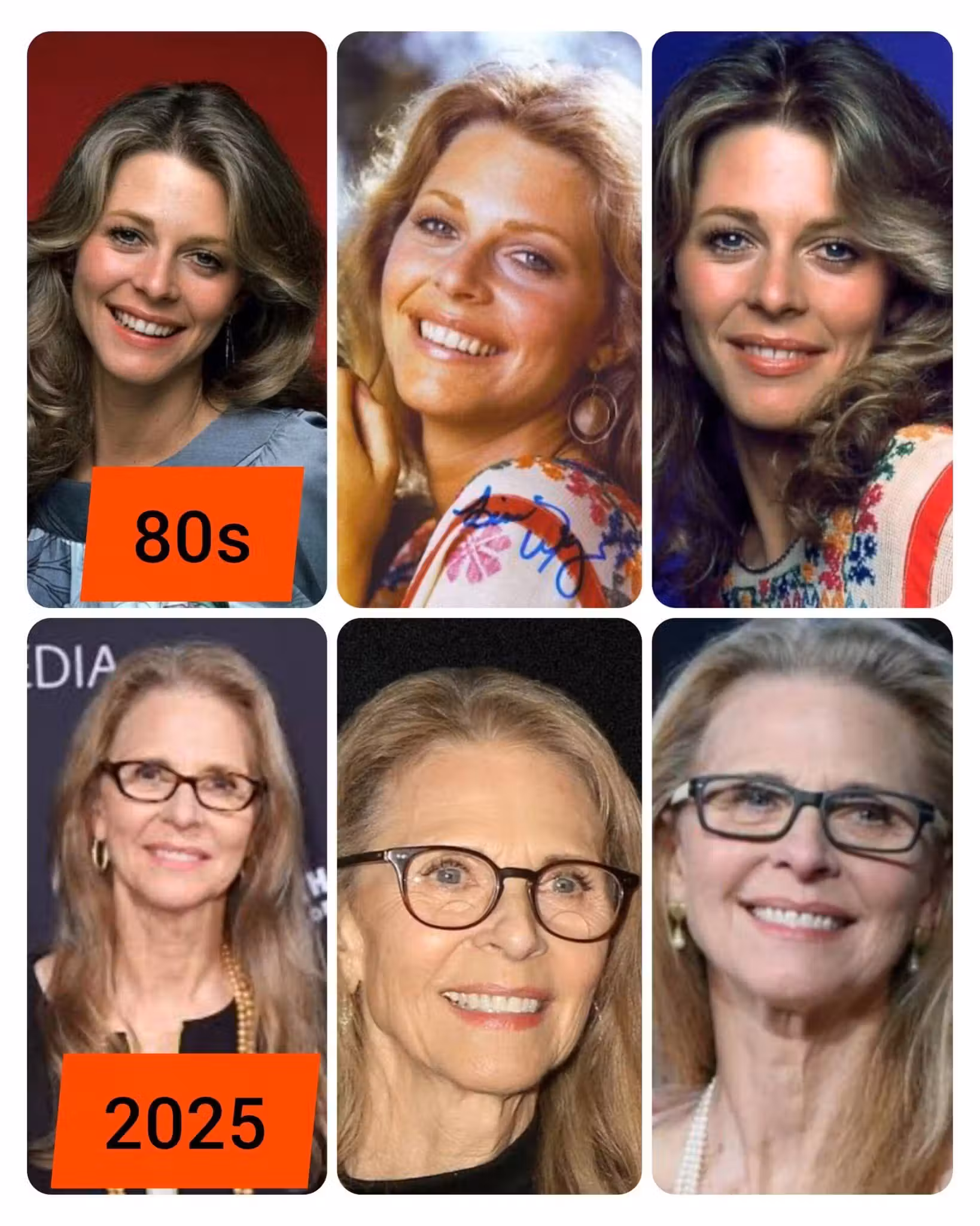 A beleza de Lyndsay Wagner ao logo dos anos. - Foto: reprodução/Facebook