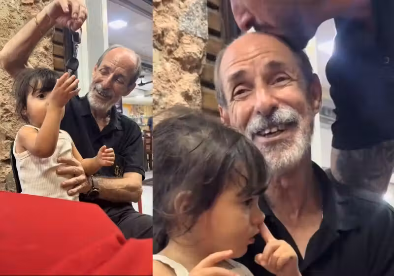 O filho Felipe fez uma pegadinha para dar ao pai, seu Paulo, o carro que ele sempre sonhou: um Tucson. O vídeo teve 2,1 milhões de views no TikTok. - Fotos: reproduçãoTT