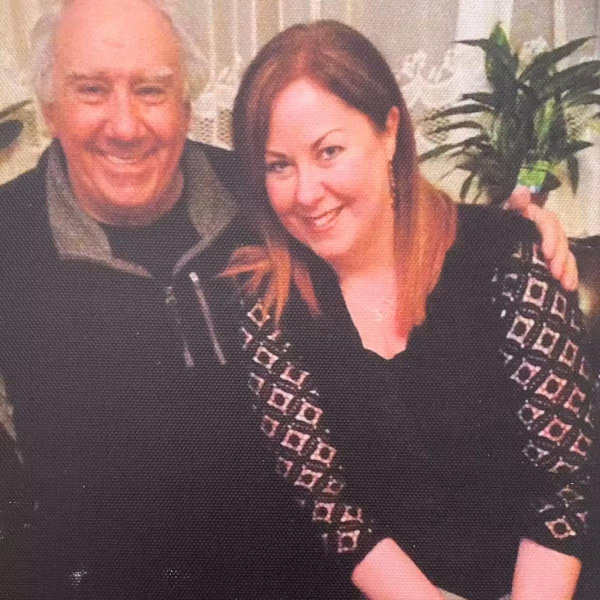 Pai e filha se encontraram após 40 anos separados - Foto: arquivo pessoal