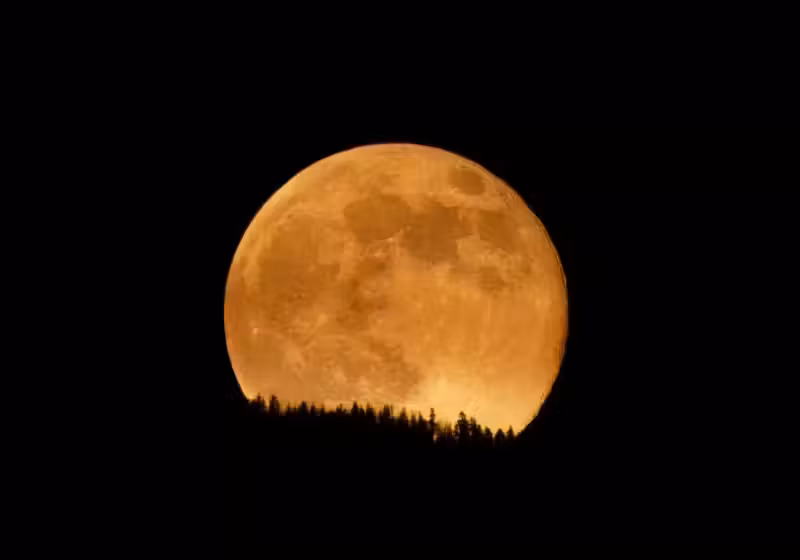 A última superlua do ano acontece na noite desta quinta-feira, 4. Ela pode ser observada em todo o país - Foto: Adobe Stock