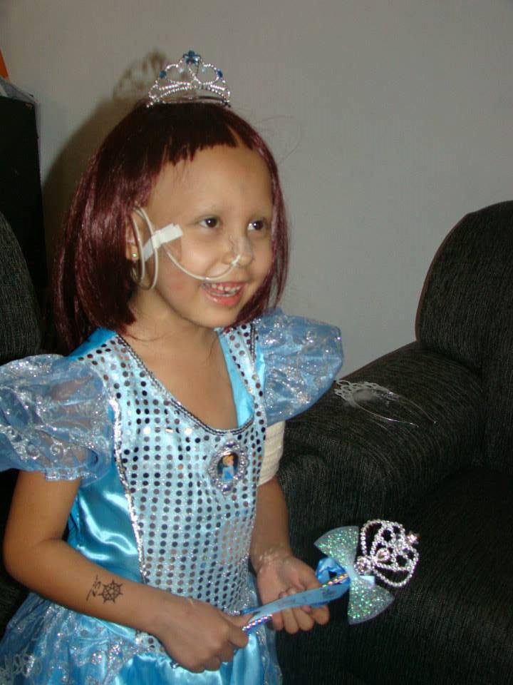 Menina que teve o desejo realizado pelo Make a Wish Brasil - Foto: divulgação
