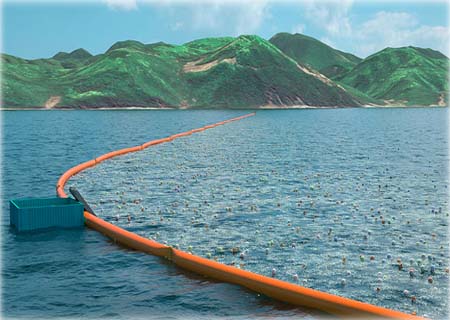 Foto: reprodução/The Ocean Cleanup