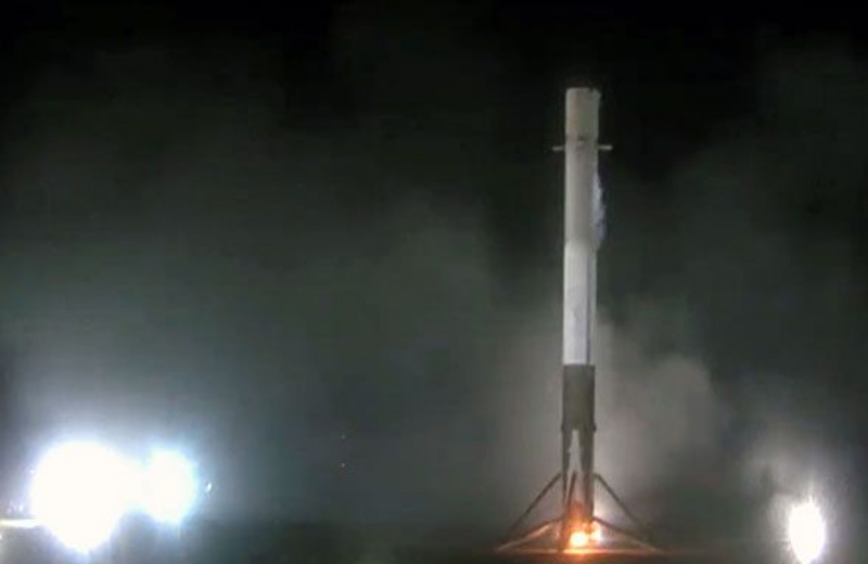 Foto: Reprodução/vídeo Divulgação Space X