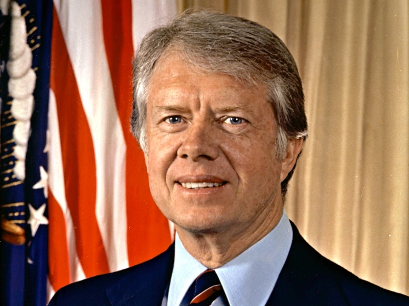 Carter foi o 39º presidente norte-americano