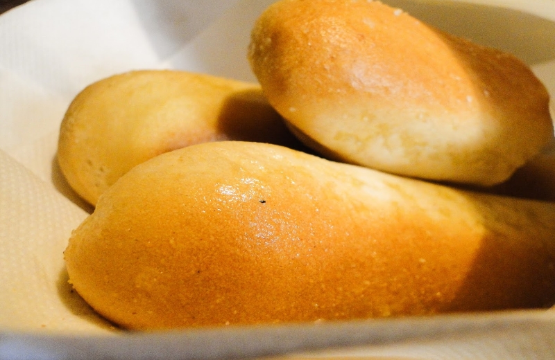 Breadsticks bem quentinhos...