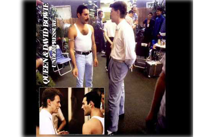 David Bowie e Freddie Mercury - Fotos: reprodução / Radio X