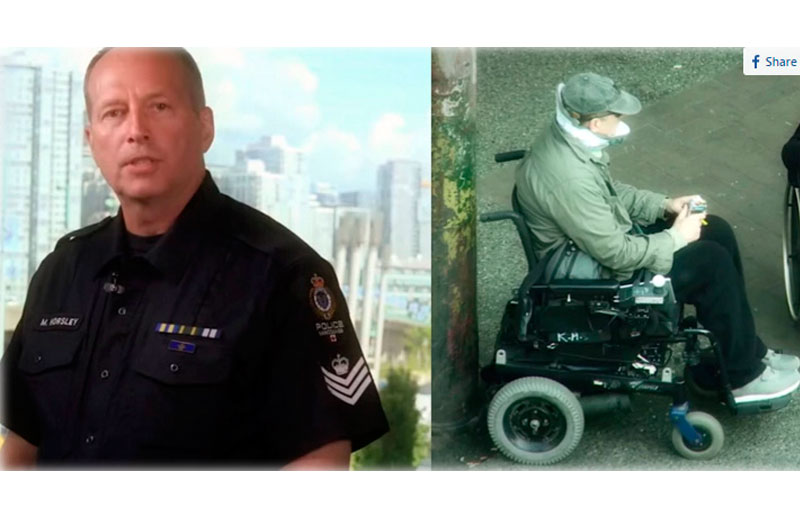 Fotos: Departamento de Polícia de Vancouver