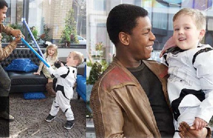 ator-star-wars-menino-close Fotos: BBC